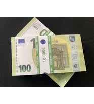 YENİ 100 ADET 100 EURO GEÇERSİZ EĞLENCE OYUN ŞAKA  DÜĞÜN PARASI
