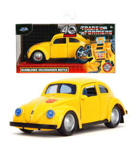 SİMBA JADA TRANSFORMERS 3112012 BUMBLEBEE VOLKSWAGEN BEETLE DİE CAST METAL ARABA 1:32