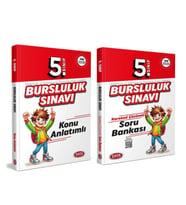Data Yayınları 2025 5.Sınıf Bursluluk Konu ve Soru Seti 2 Kitap