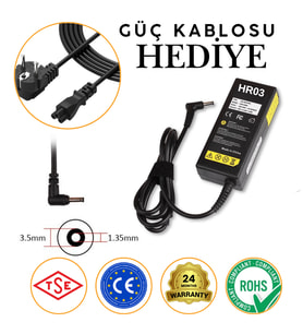 Casper TEKA-EG1900342 ile Uyumlu Notebook Adaptör Şarj