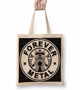 Metal Forever Black Bez Çanta Uzun Saplı