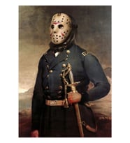 Jason Voorhees 13. Cuma Tablo Ahşap Poster Dekoratif