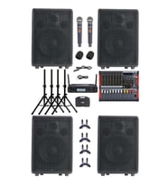 Lastvoice İdeal Plus Paket-3 Okul Tören ve Canlı Müzik Ses Sistemi Seti