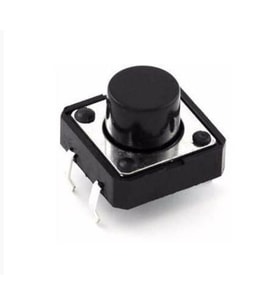 12x12x4,3 mm Tach Buton (4 Bacak)