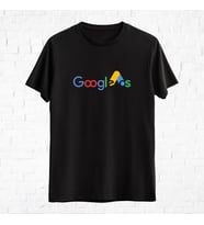 Google Ads Baskılı Tshirt, Kod Tshirt, Yazılımcı Tshirt, Google Tshirt, Baskılı Tshirt, Yazlık Kısa Kol Tshirt (Siyah)