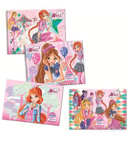 Gıpta 15 Yaprak 35X50 Winx Spiralli Resim Defteri 3087