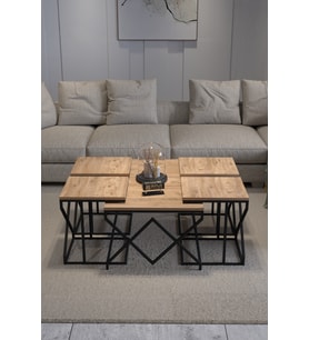 Tv Sehpası Mira Atlantik 5031 Gümüş 160 Cm 35 Cm 50 Cm