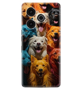 Pova 6 Kılıf Boutique Baskılı Resimli Köpekçikler Pcode -026
