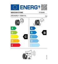 Bridgestone Blizzak 6 285/40R21 109W XL M+S 3PMSF Enliten 4x4 Kış Lastiği (Üretim Yılı: 2025)