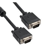 Fully VGA 3+6 İki Ucu Erkek Vga Kablosu 15 Metre Bilgisayar Pc Kasa Monitör Görüntü Kablosu