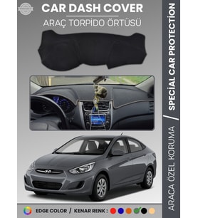 HYUNDAİ ACCENT BLUE (2011-2017) Torpido Örtüsü Ön Göğüs Torpido Koruma Çatlamayı Engeller Tam Uyum