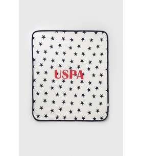 U.S. Polo Assn Erkek Bebek Beyaz Battaniye