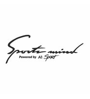 Sports Mind Audi A1 Sports Sticker siyah 21x10 CM (Siyah-Siyah)