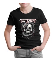 Testament - Yılan Siyah Çocuk Tshirt