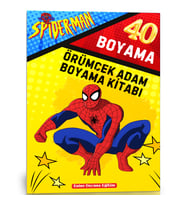 Örümcek ADAM Boyama Kitabı (40 Spiderman Boyama)