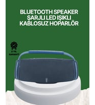 Net Stereo Ses Sunan Ipx5 Su Geçirmez Bluetooth Hoparlör