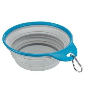 Trixie Silikon Sert Kenarlı Seyahat Köpek Mama ve Su Kabı 1 Litre