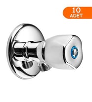 10 Adet ECA Pınar Rozetli Ara-Taharet Musluğu 102111104 (Toptan) Blister Ambalaj