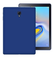 Samsung Galaxy Tab A SM T590 Rubber Yıkanabilir Silikon Kılıf (Mavi)