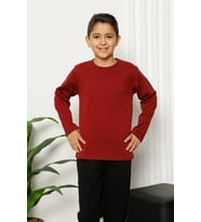 Akbeniz Çocuk Pamuk Uzun Kollu Pijama Takımı 4612