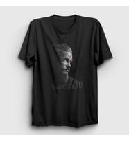 Presmono Unisex Siyah Ragnar V3 Vikings T-Shirt 222383tt
