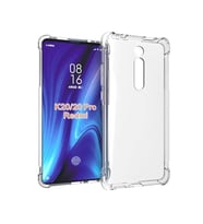 Coverzone Xiaomi Redmi K20 ile uyumlu K?l?f Z-Nitro Anti Shock Silikon Kapak Kamera Korumal? Anti?ok Airbag K�?e Korumal? Silikon ?effaf K?l?f