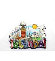 İstanbul Temalı Silikon Magnet