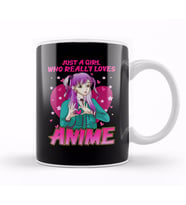Just A Girl Who Really Loves Anime Japanese Kawaii Kupa Bardak Porselen