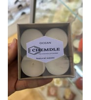 Okyanus Kokulu Tealight Mum Paketi