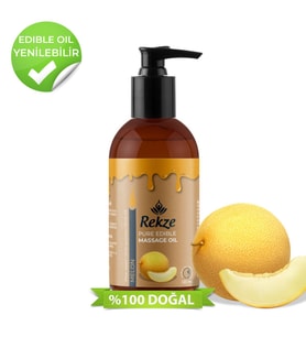 Rekze Dogal Erotik kavun Vucut Masaj Yagı 120 Ml