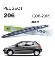 OTOZET Peugeot 206 Arka Silecek Süpürgesi 1998 - 2009 35 cm