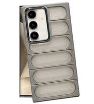 Newface Samsung Galaxy S24 Kılıf Airmax Silikon Kapak - Titan Gri