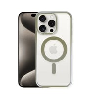 iPhone 15 Pro Kılıf Erozi Magsafe Kapak - Gri