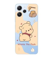 Xiaomi Redmi 12 Uyumlu Uyumlu Winnie The Pooh Tasarımlı Şeffaf Telefon Kılıfı