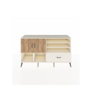 Kronos Konsol 7 Raflı Tek Çekmeceli 2 Kapaklı 176x59x99 Aytaşı-Çam/Aytaşı