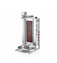 Silverinox Elektrikli 4 Radyan Üstten Motorlu Döner Makinesi 380V