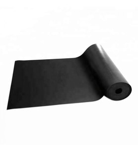 LASTİK LEVHA 12 MM SAF (EN: 1 M  BOY: 2 M) (Siyah)