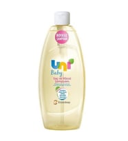 Uni Baby Bebek Şampuanı 500 Ml  (Flip) + Saç Fırça Hediyeli