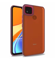Microsonic Xiaomi Redmi 9C Kılıf Bright Planet Kırmızı