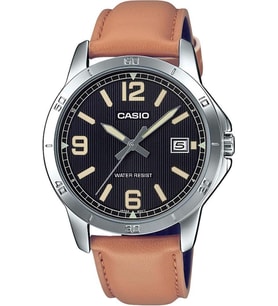 CASIO MTP-V004L-1B2UDF TABA DERİ KORDON ERKEK KOL SAATİ