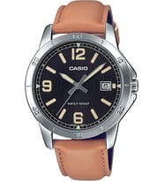 CASIO MTP-V004L-1B2UDF TABA DERİ KORDON ERKEK KOL SAATİ
