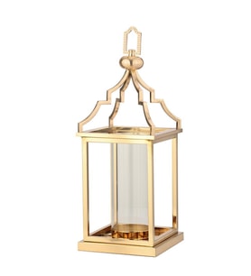 Vitale Eskitme Çatılı Orta Fener 20*20*55 Cm AK.JD0120