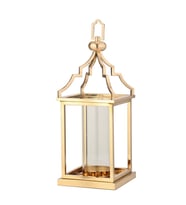 Vitale Eskitme Çatılı Orta Fener 20*20*55 Cm AK.JD0120