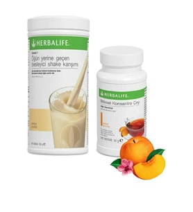 Başlangıç Seti (vanilyalı Shake + 50 gram Şeftali Aromalı Çay)