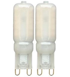 (2 Adet) Osaka Buzlu 5W Sarı Işık (3000K) G9 Duylu Led Kapsül Ampul