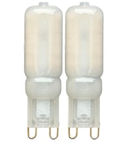 (2 Adet) Osaka Buzlu 5W Sarı Işık (3000K) G9 Duylu Led Kapsül Ampul