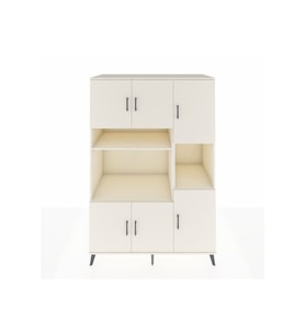 Kronos Dolap 9 Raflı 6 Kapaklı 132x59x195 Aytaşı-Aytaşı/Aytaşı