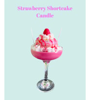 Strawberry Shortcake Candle/ Dekoratif Mum