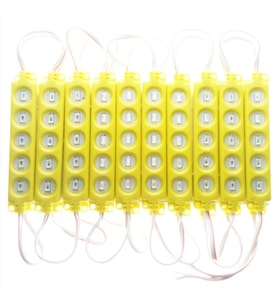 Parmak Led 1200Lm 5X20 Turuncu 12V / Laam646-3