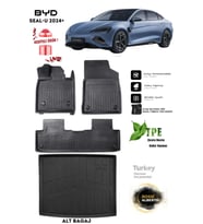 Byd Seal-U Alt 2025 Araca Özel 3D Paspas Ve 3D Bagaj Havuzu